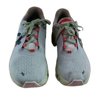 On Running Cloudmonster Women's Shoes 69.99022 Green Lightweight Cushioned Sz 10